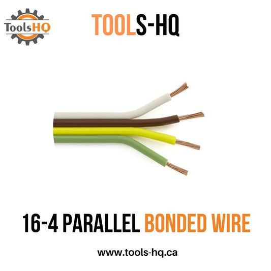 16 Gauge 4 Conductor Bonded Parallel Wire